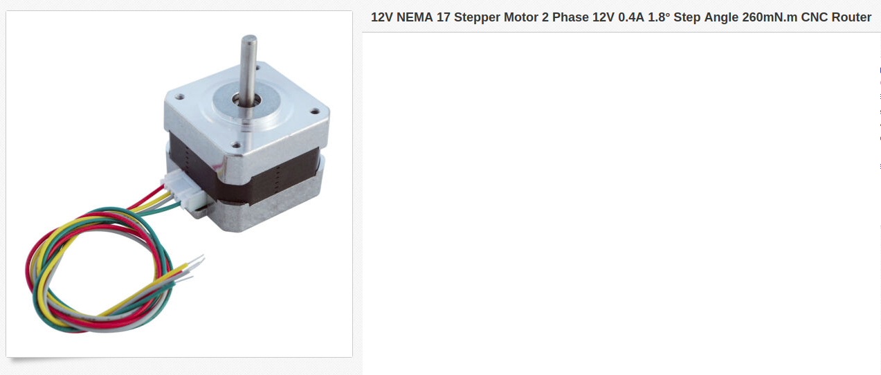 nema17 stepper motors