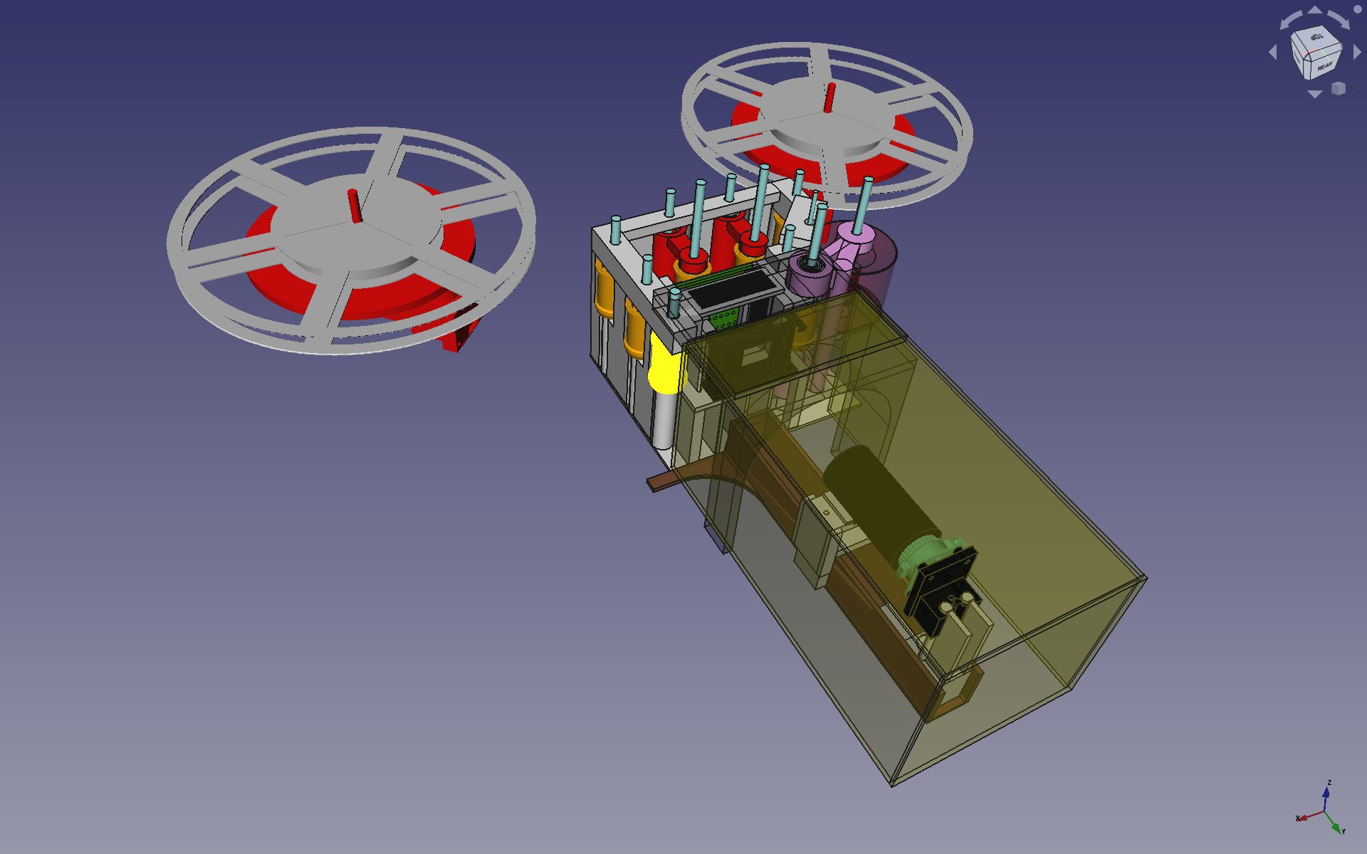 CAD view of the Gugusse Compact